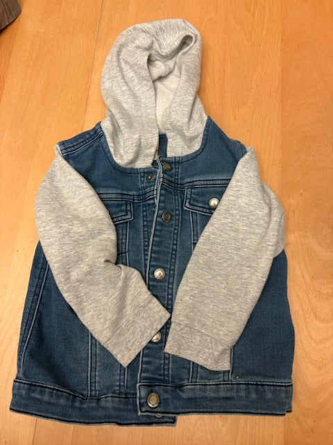 #34 2T Jean Jacket with hood