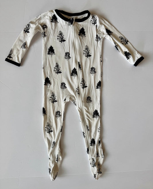 #190 REDUCED Kyte 12-18m Bamboo Footie Tree Sleeper
