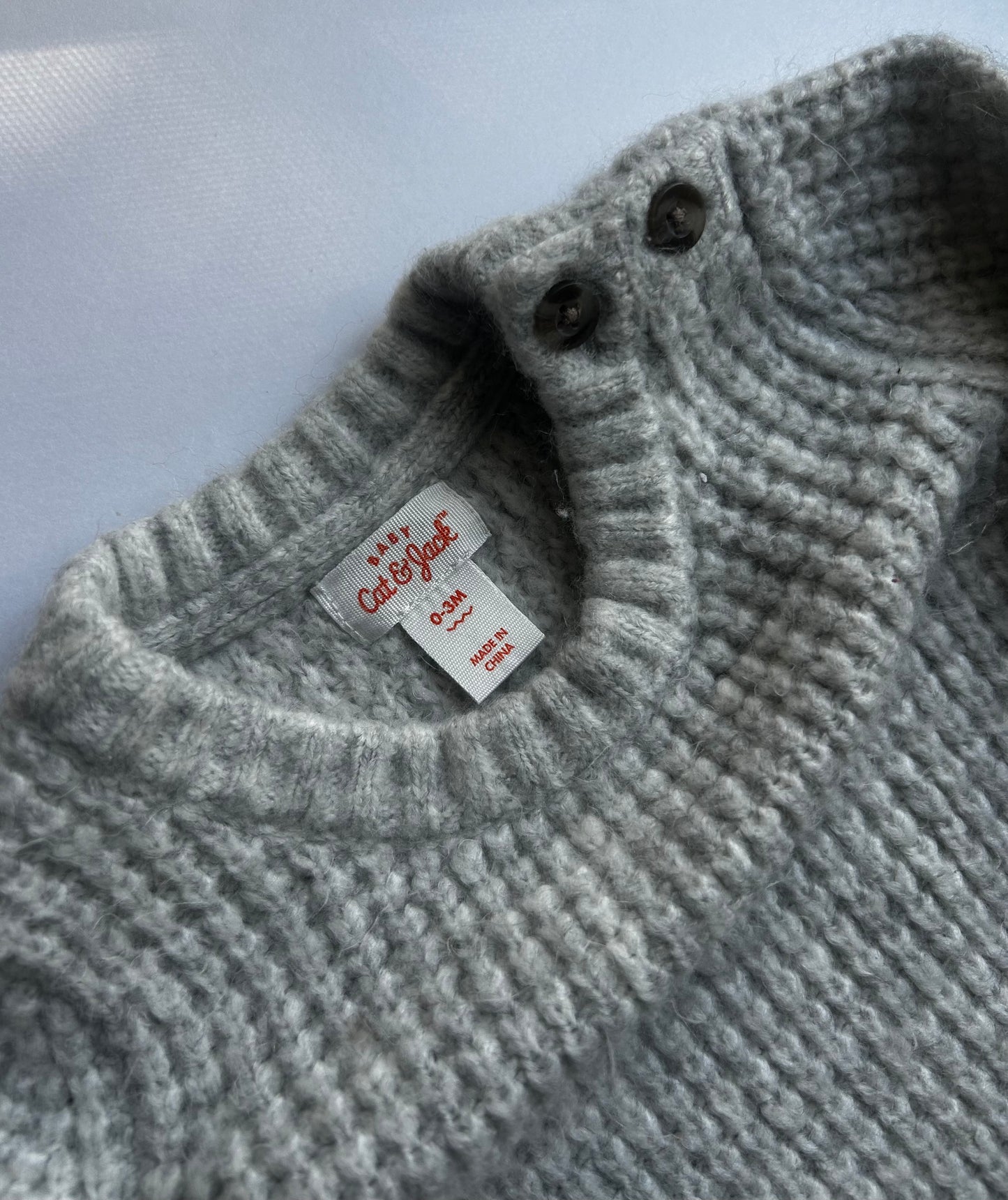 Seller #21 Cat and Jack 0-3mo one piece sweater