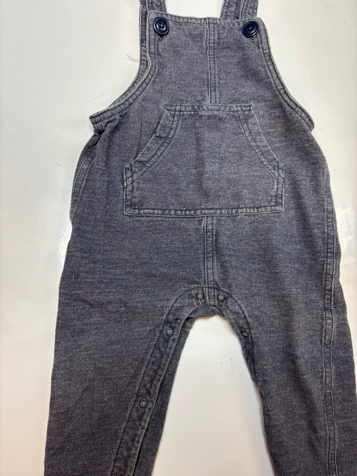 #90: Tea Collection Overalls – 12–18 Months