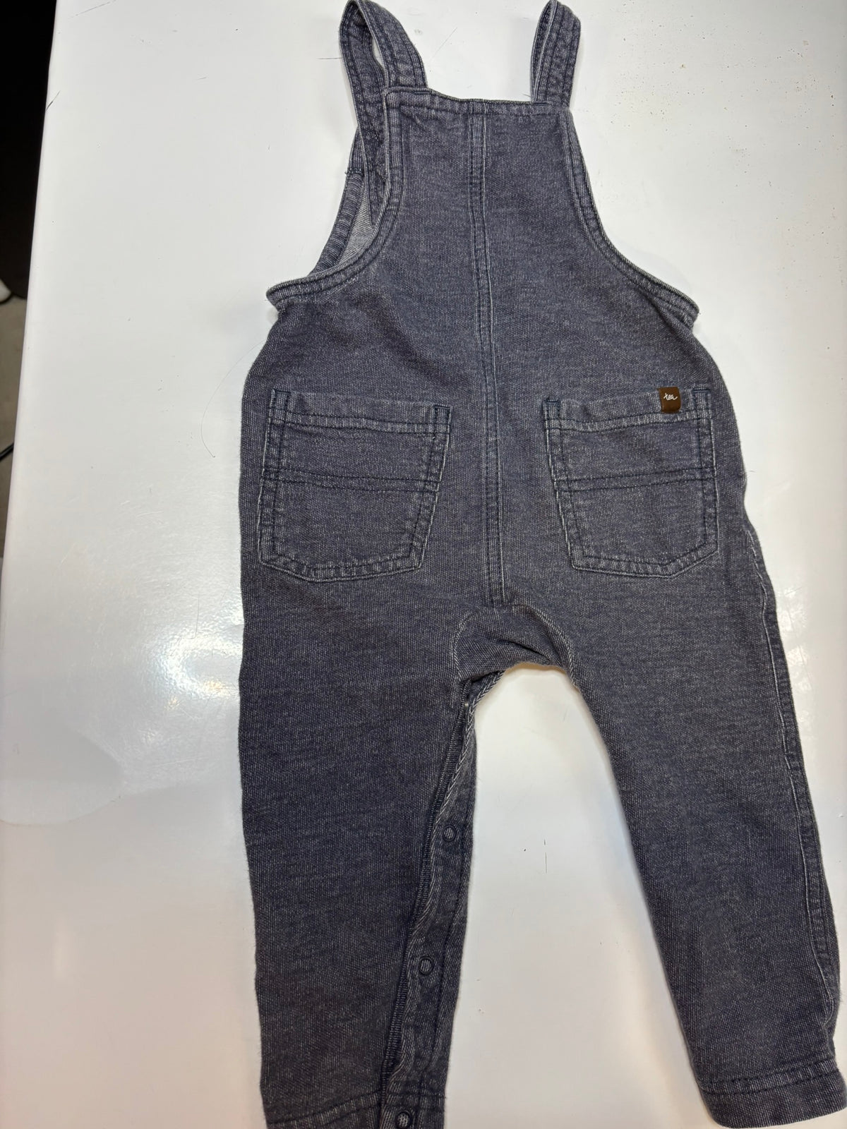 #90: Tea Collection Overalls – 12–18 Months