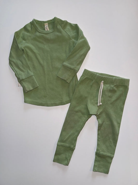 Seller 106: REDUCED 12-18m Light Green Childhoods Set