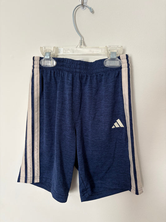 #28 REDUCED Boys Adidas Shorts Navy/Tan - Size 7