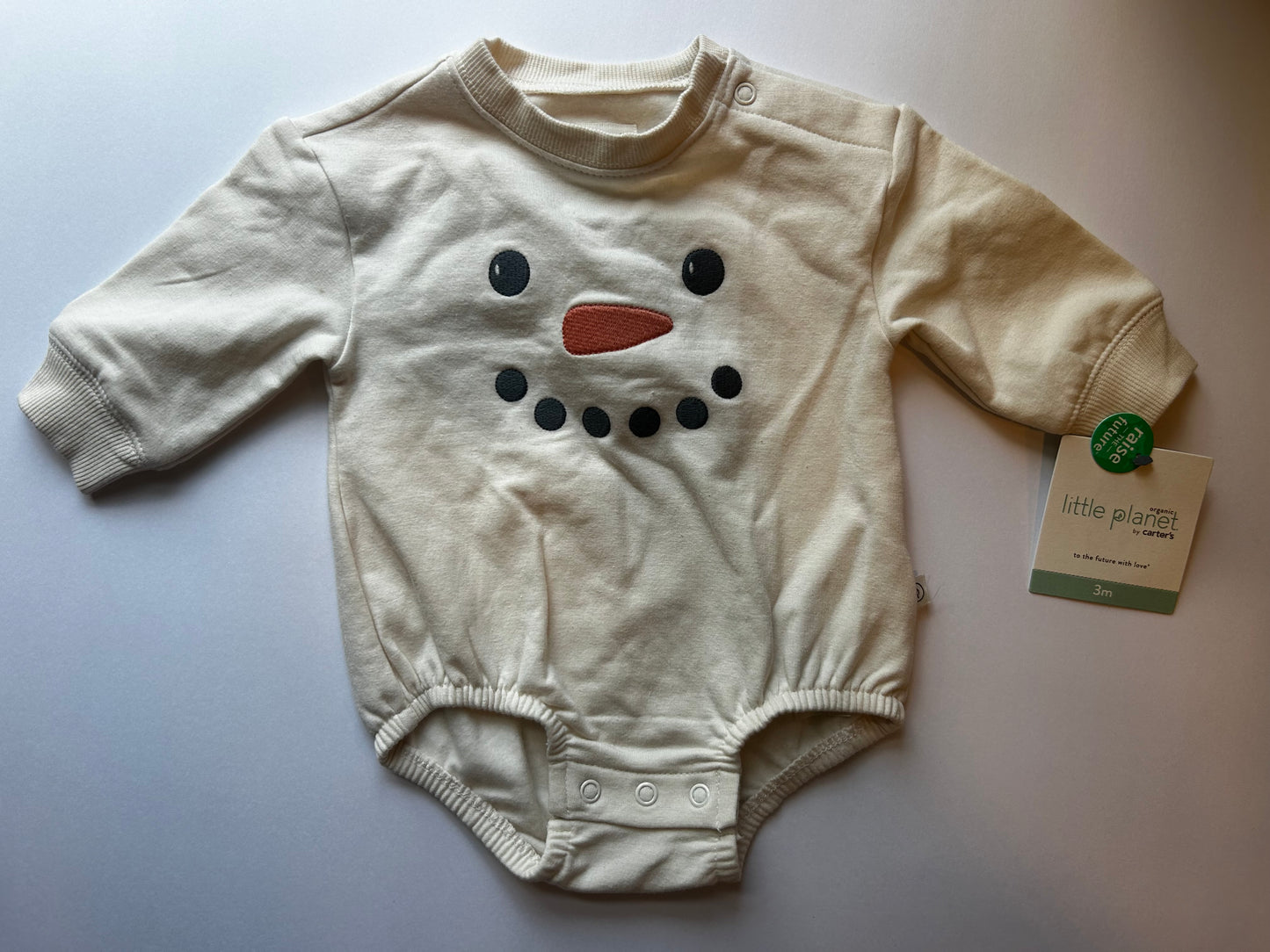 Seller #21 NWT 3mo snowman bubble for baby
