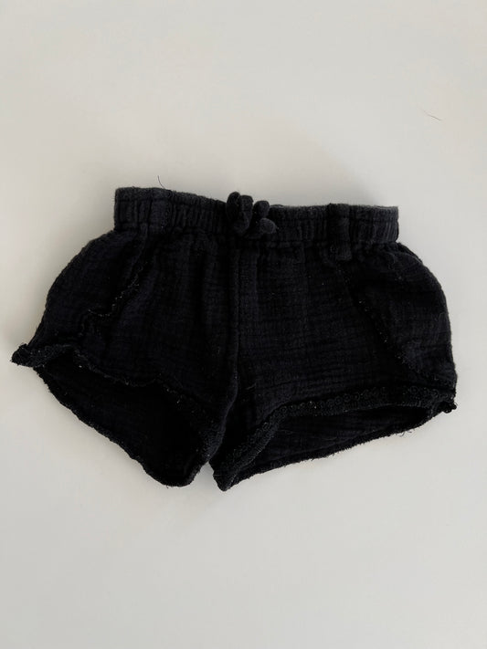 Girsl 3-6M Black Shorts