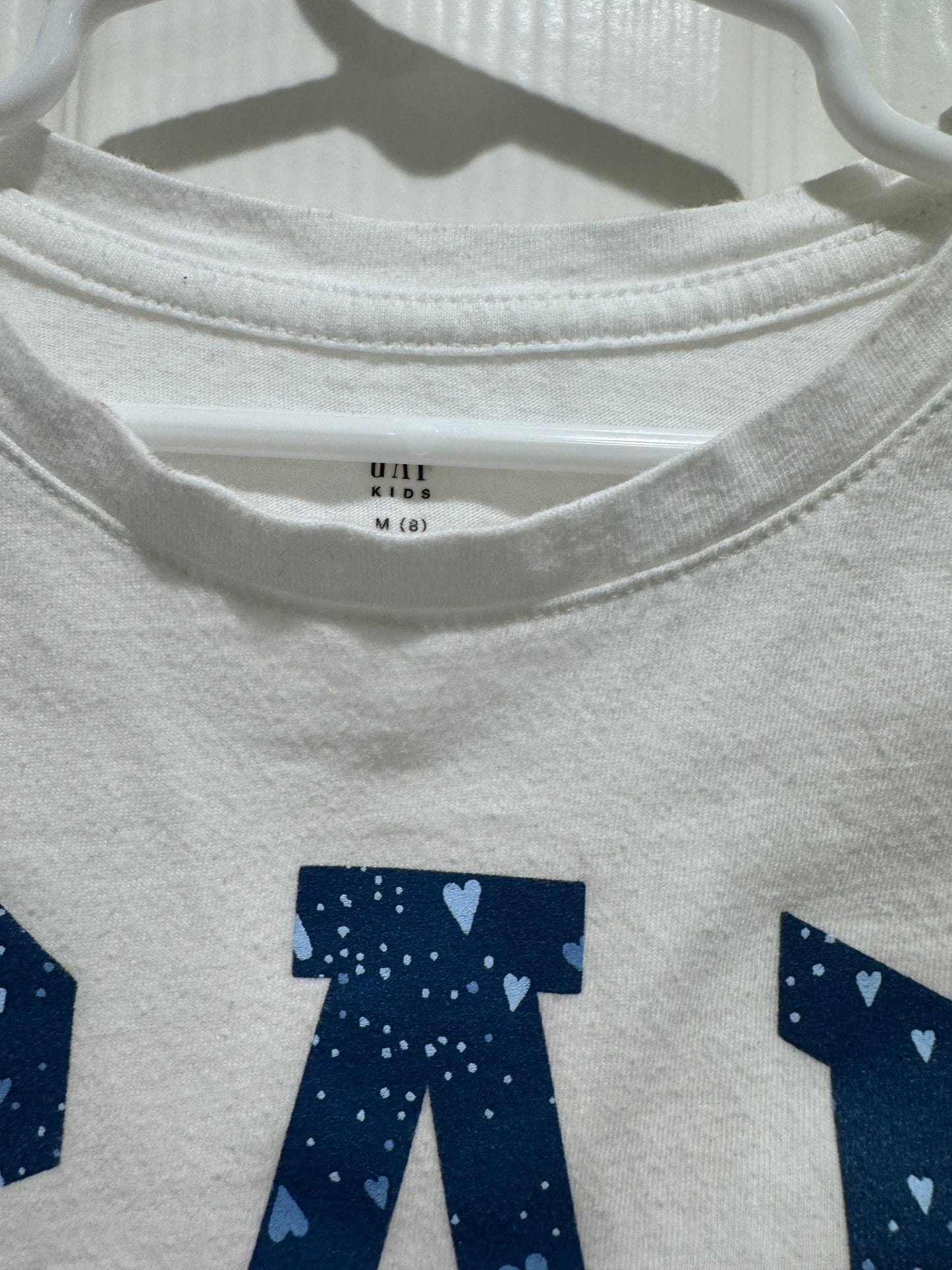 #53 reduce girl GAP long sleeve tops size M(8) - set of 2