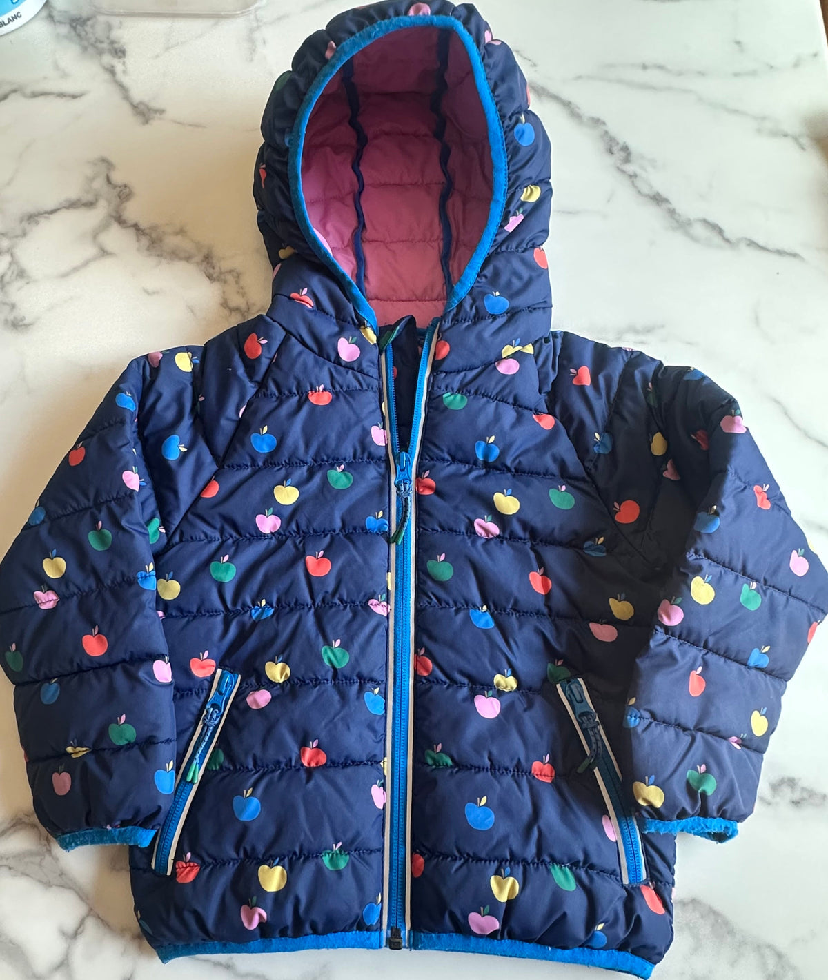 Seller #58 Girls Mini Boden apple coat size 3-4 (1 of 2)