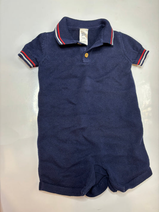 #90: OshKosh B’gosh Knit Romper – 12 Months