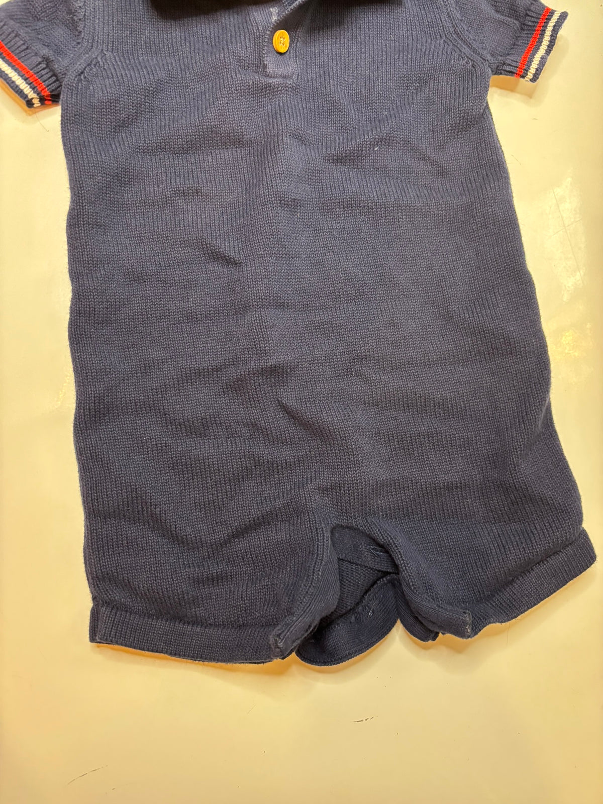 #90: OshKosh B’gosh Knit Romper – 12 Months