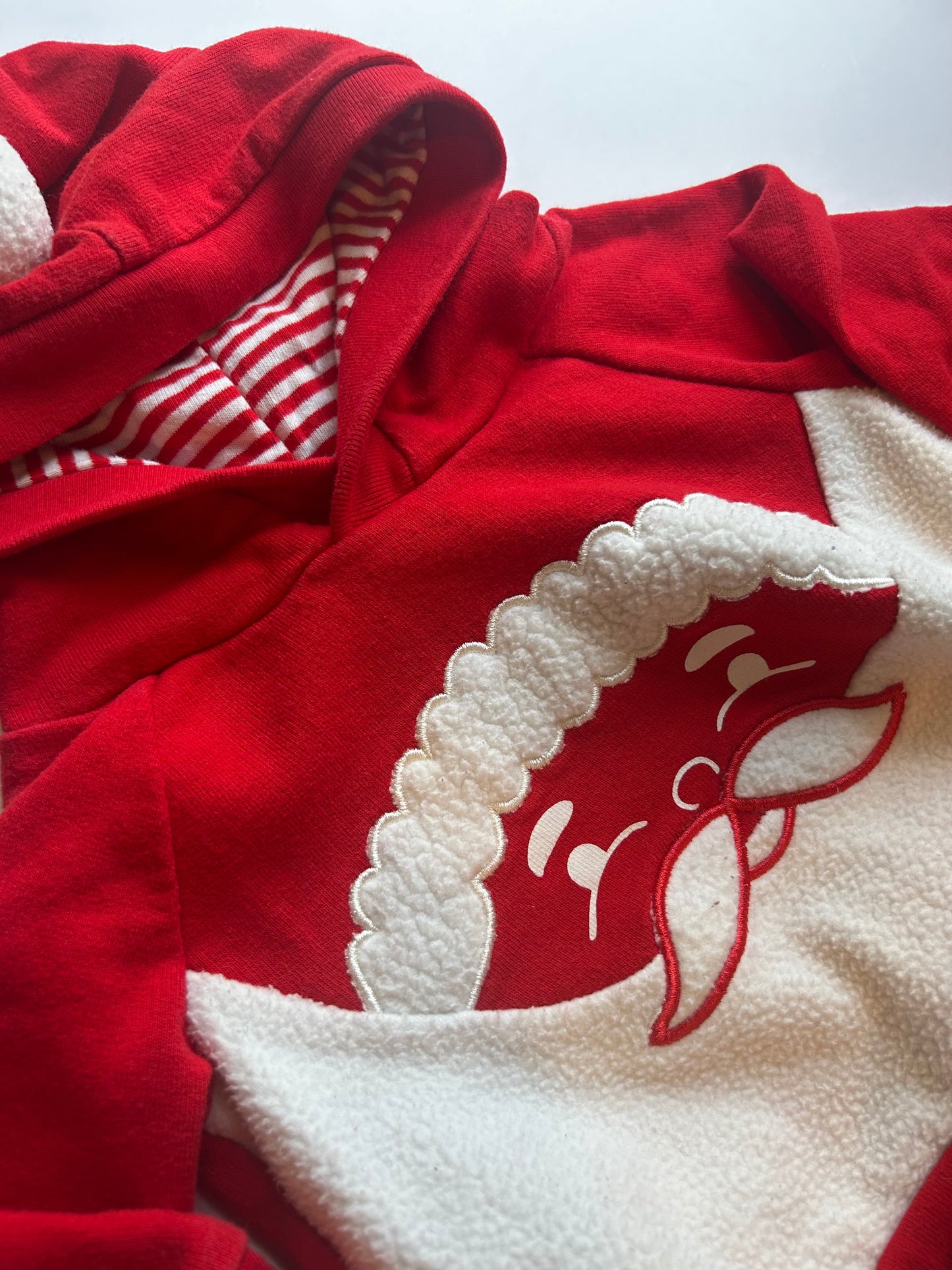 Seller #21 baby boy 3-6mo Santa outfit