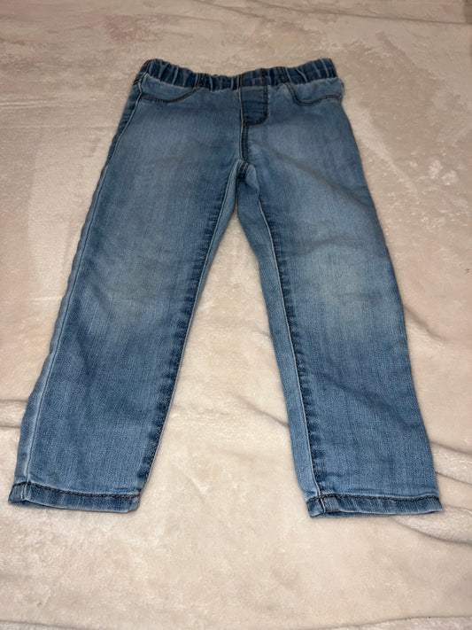 4T Oshkosh elastic waist jeans