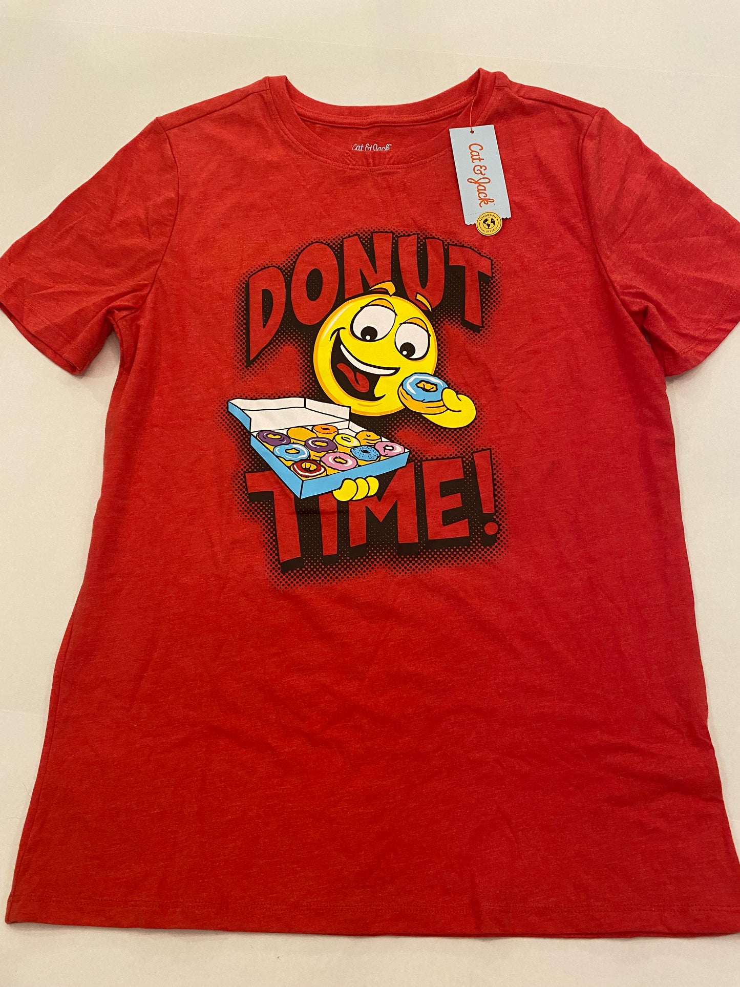 Boys XXL/18 NWT Cat & Jack Donut shirt