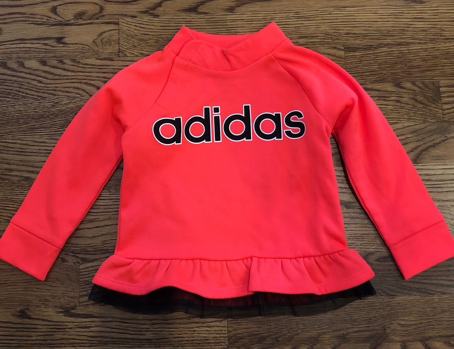 Adidas Sweatshirt 2T girls- THE cutest barely worn