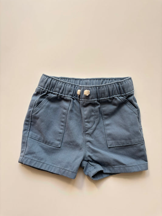 Seller #60 Old Navy Blue Drawstring Shorts 6-12 Months NWOT