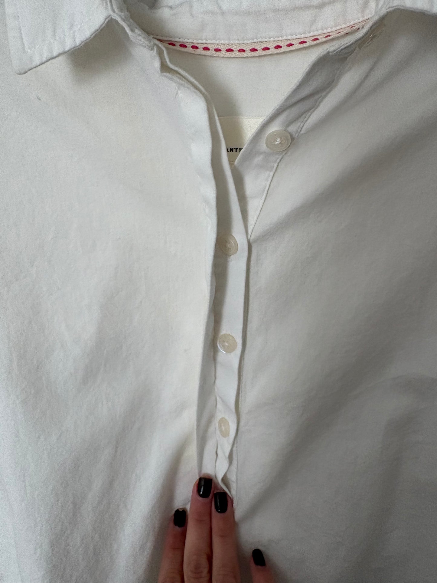 #28 Women’s by Anthropology White Tunic - size S