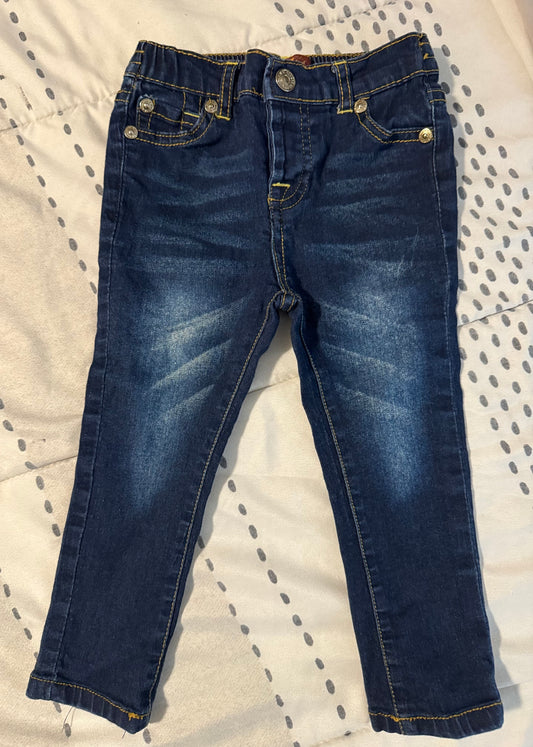 #53 baby girl jean pants size 24M