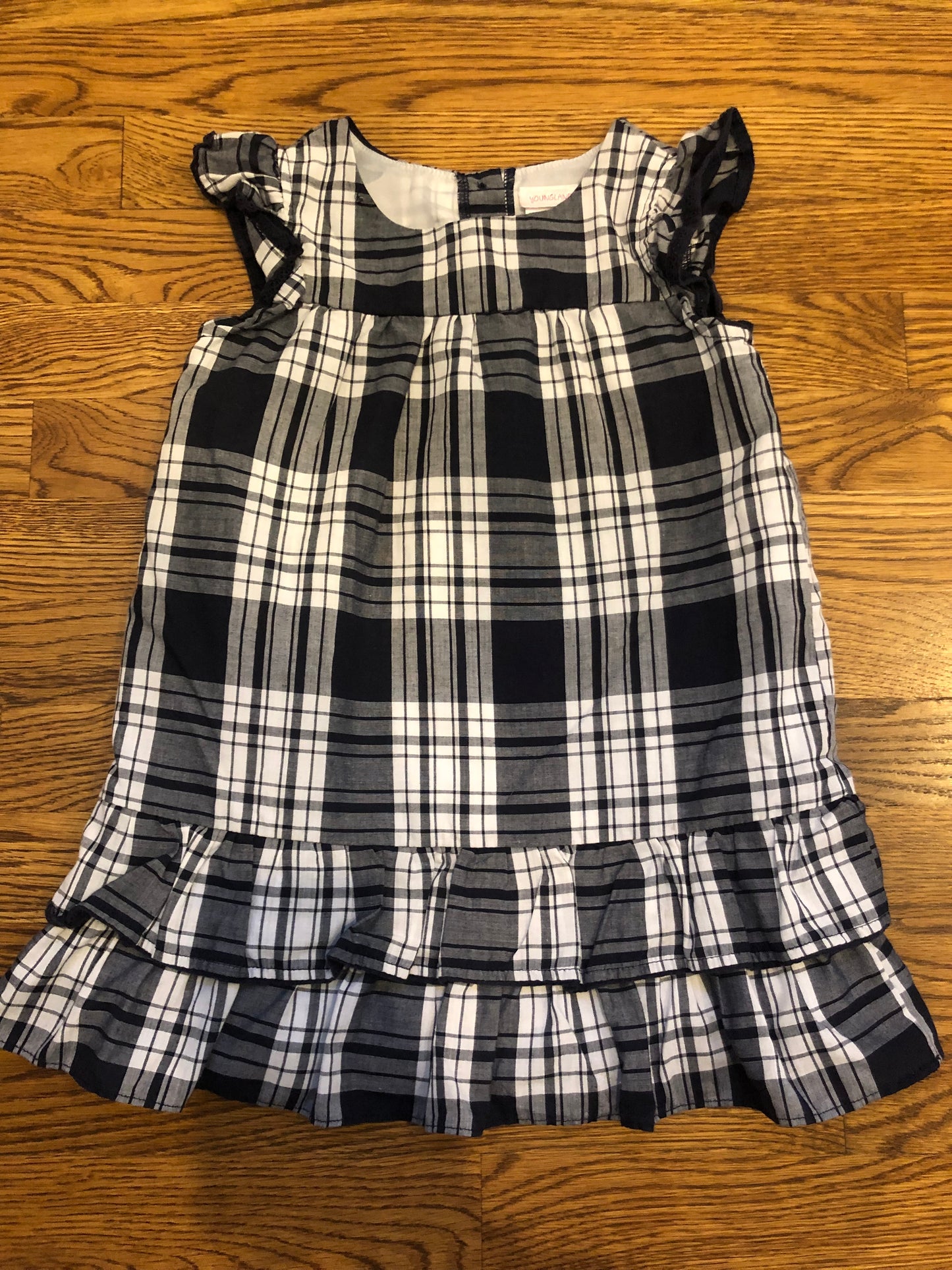 Navy/White 3T Dress / perfect for holiday pics!