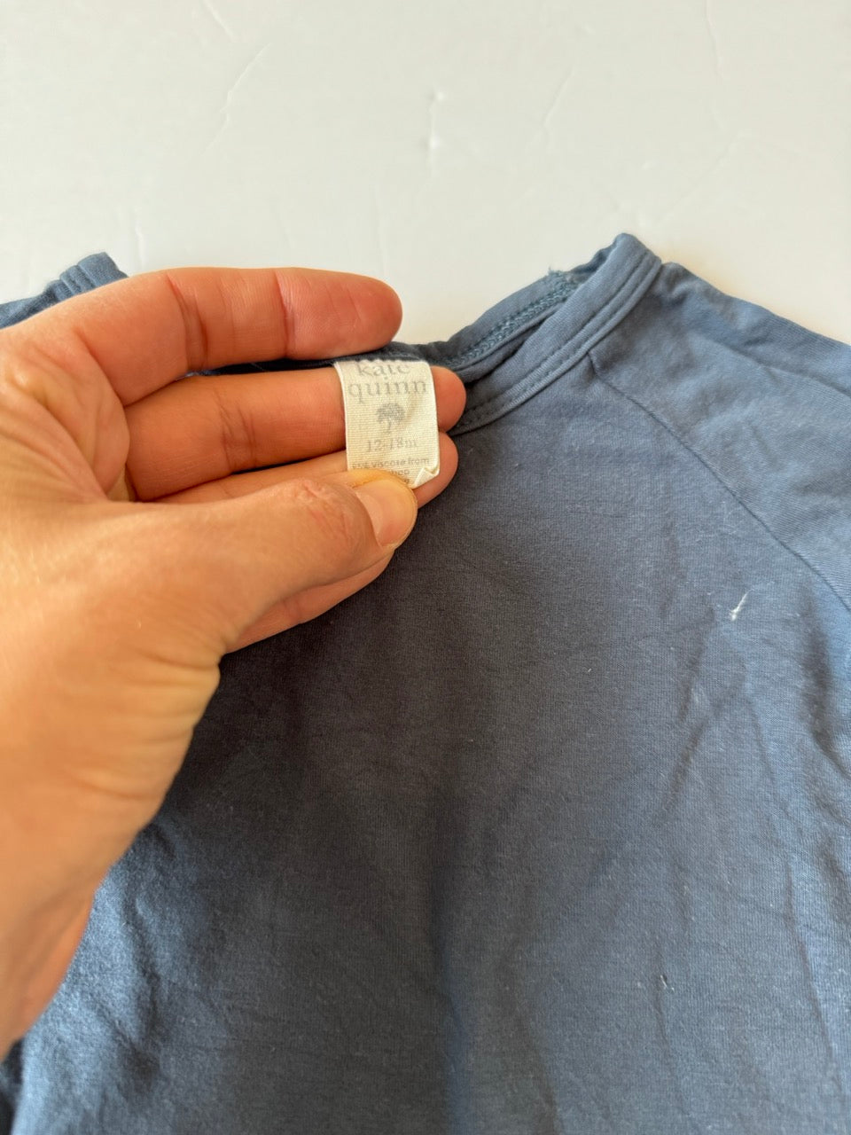 #190 REDUCED Kate Quinn 12-18m Bamboo Rugby Shirt