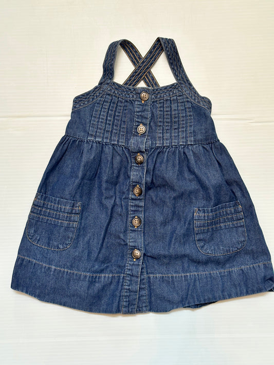 #65 Gap Girls 2T Denim Dress
