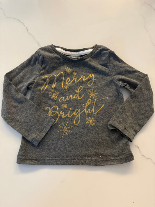 #139 Merry and Bright LS shirt 18m