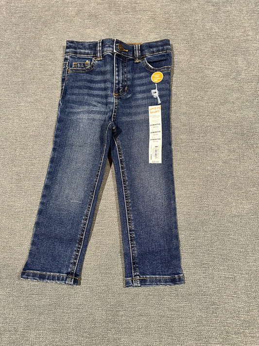 Girls NWT 24m skinny jeans jumping beans