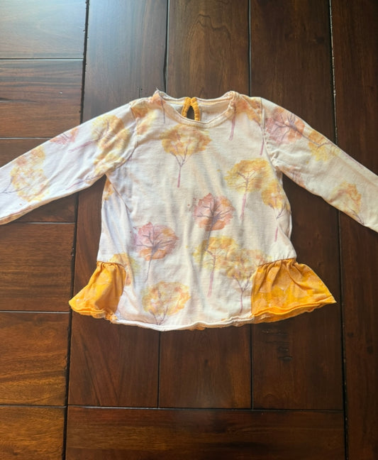 #51 Burt’s Bees 18M Fall Trees Long Sleeved Shirt