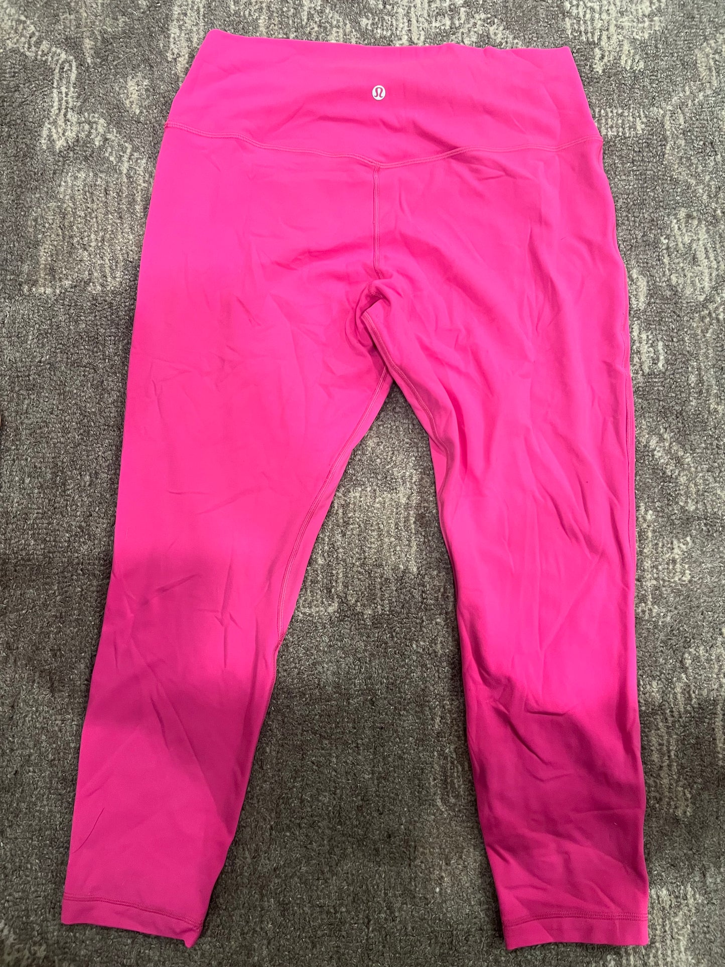 #57 hot pink lululemon align size 12