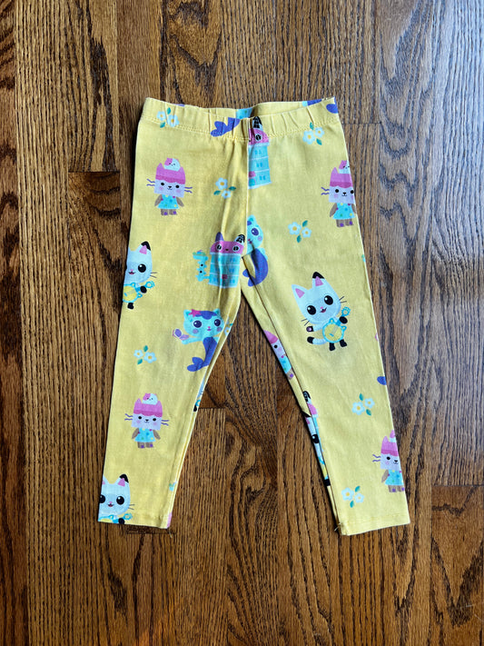 Seller #115 - Gabby’s Dollhouse Girls 3T Yellow Leggings, VGUC