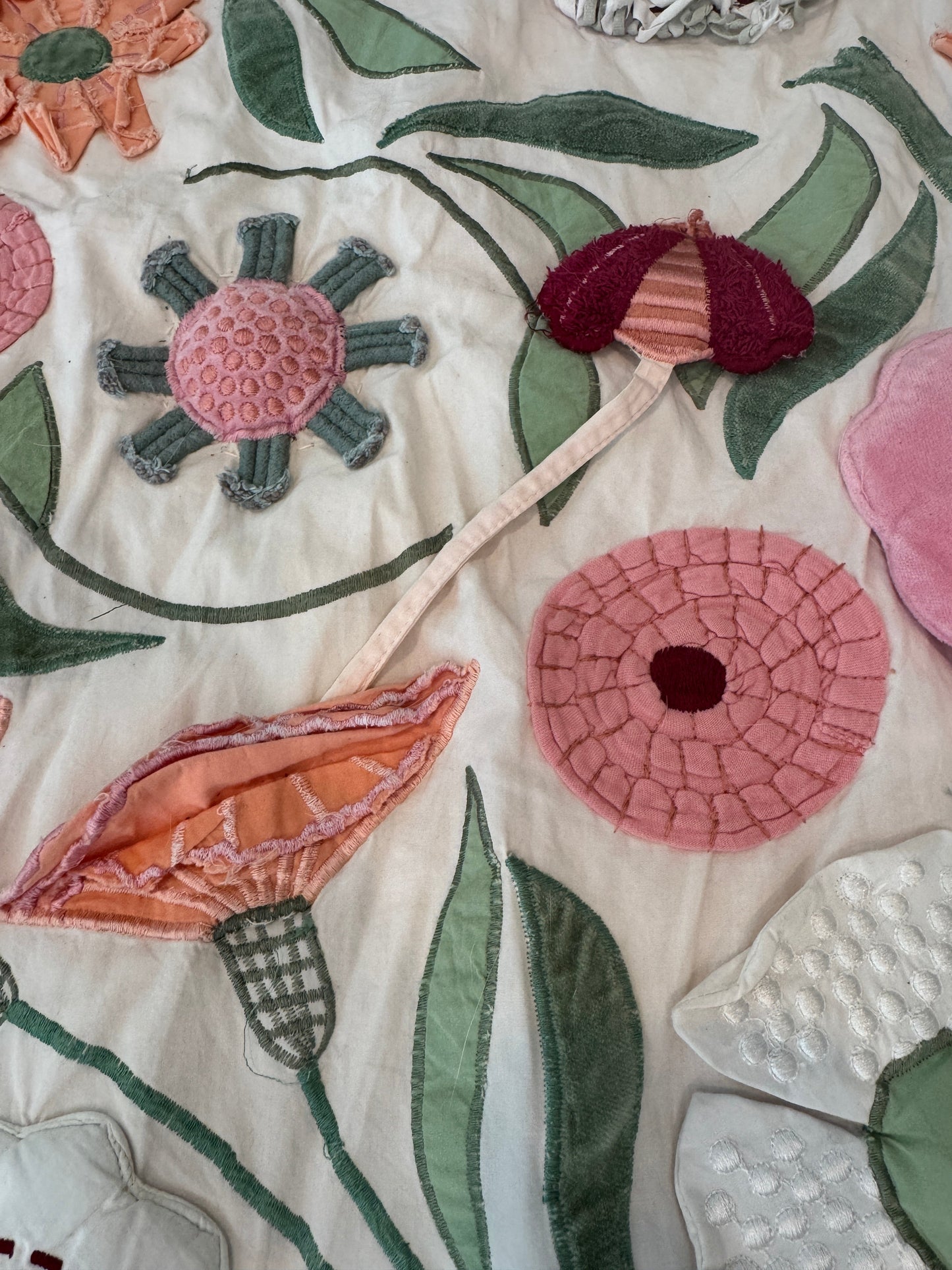 #28 REDUCED Crate & Kids Adorable Floral Garden Baby Activity Play Mat