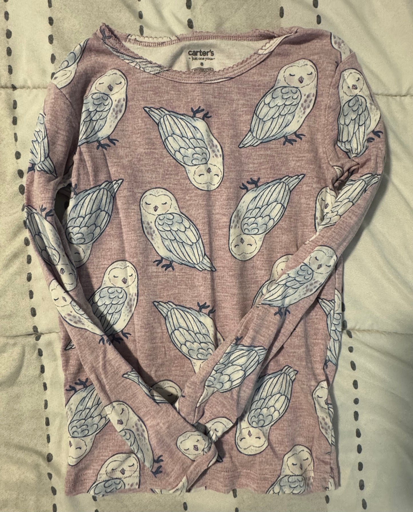 #53 reduce girl bundle pajama set - 2 size M(8) carters