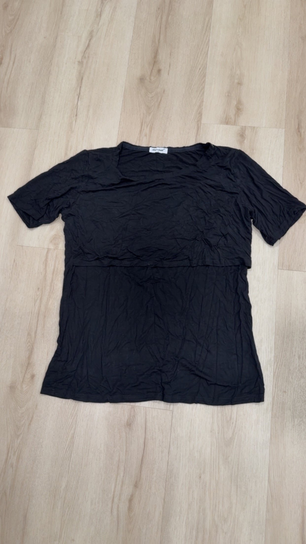 REDUCED! #49 Bearsland nursing tshirt black size XL
