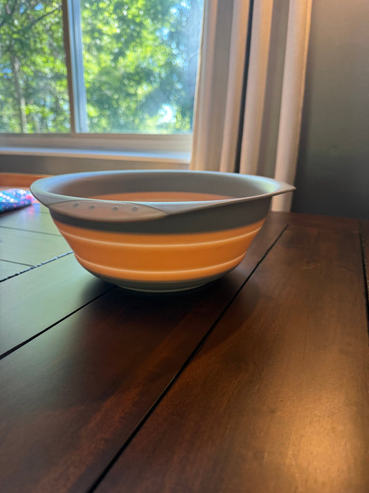 #51 REDUCED Bottle Washing Collapsable Sink Bowl