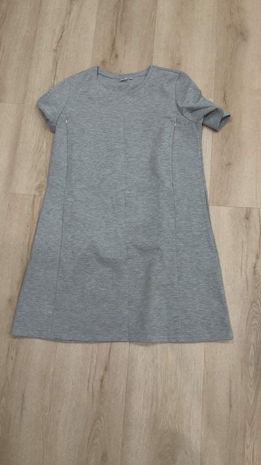 REDUCED! #49 Gap Maternity gray nursing dress size L VGUC