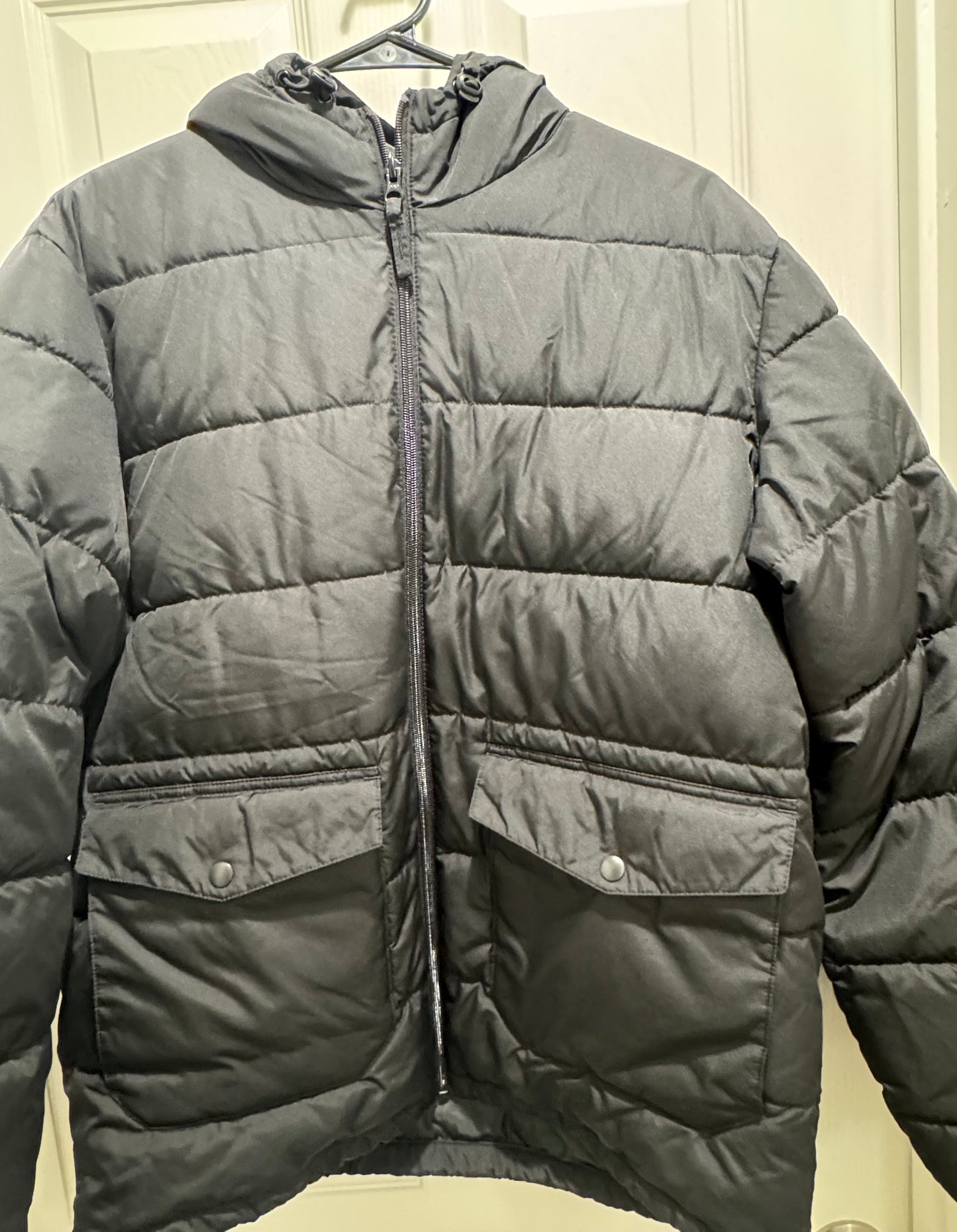 #53 reduce black winter jacket from old navy  size M NEW