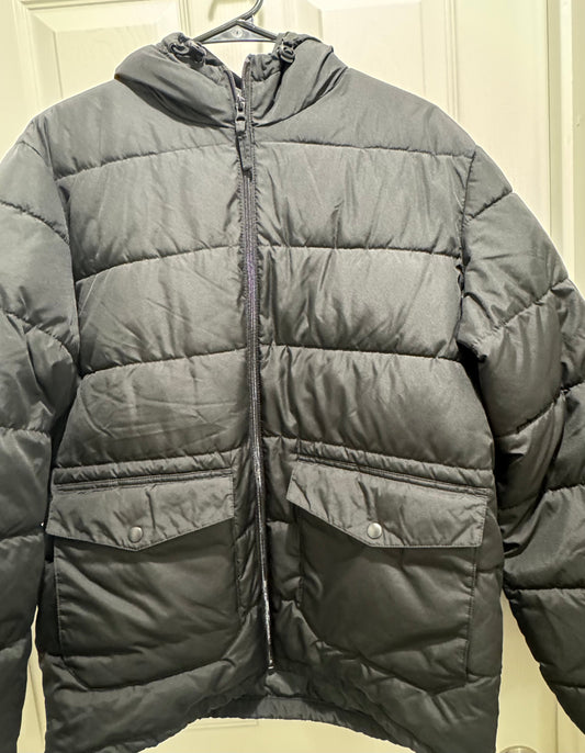 #53 reduce black winter jacket from old navy  size M NEW