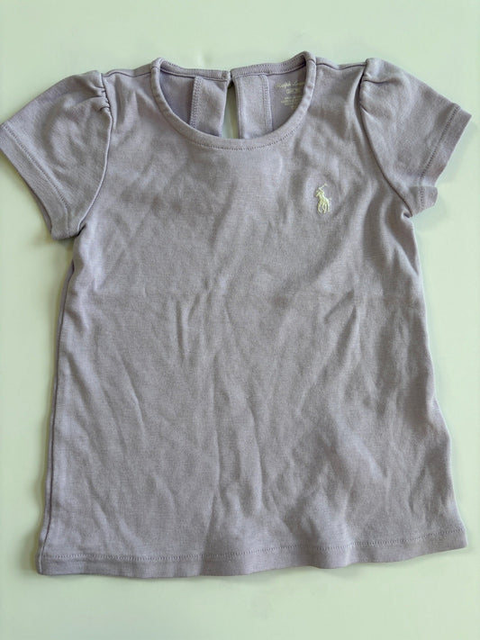 Seller #105 - Size 24M Girls Ralph Lauren Purple T-Shirt VGUC