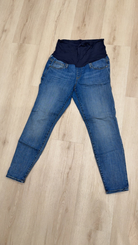 REDUCED! #49 Gap Maternity blue jeans size 12