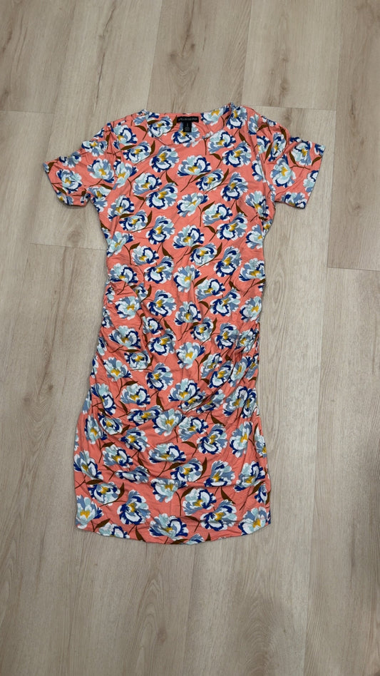 REDUCED! #49 A Pea in the Pod pink floral dress size L