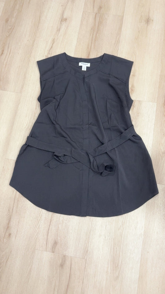 REDUCED! #49 Motherhood Maternity black blouse size L
