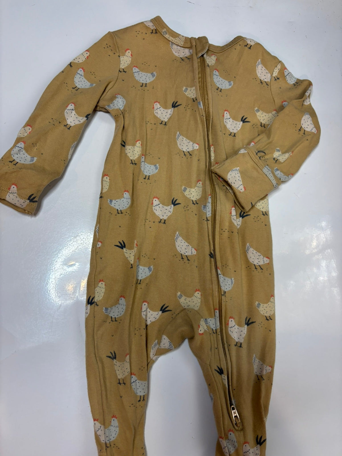 #90: Little Co. by Lauren Conrad Footed Pajamas – 9 Months (2 sets included)