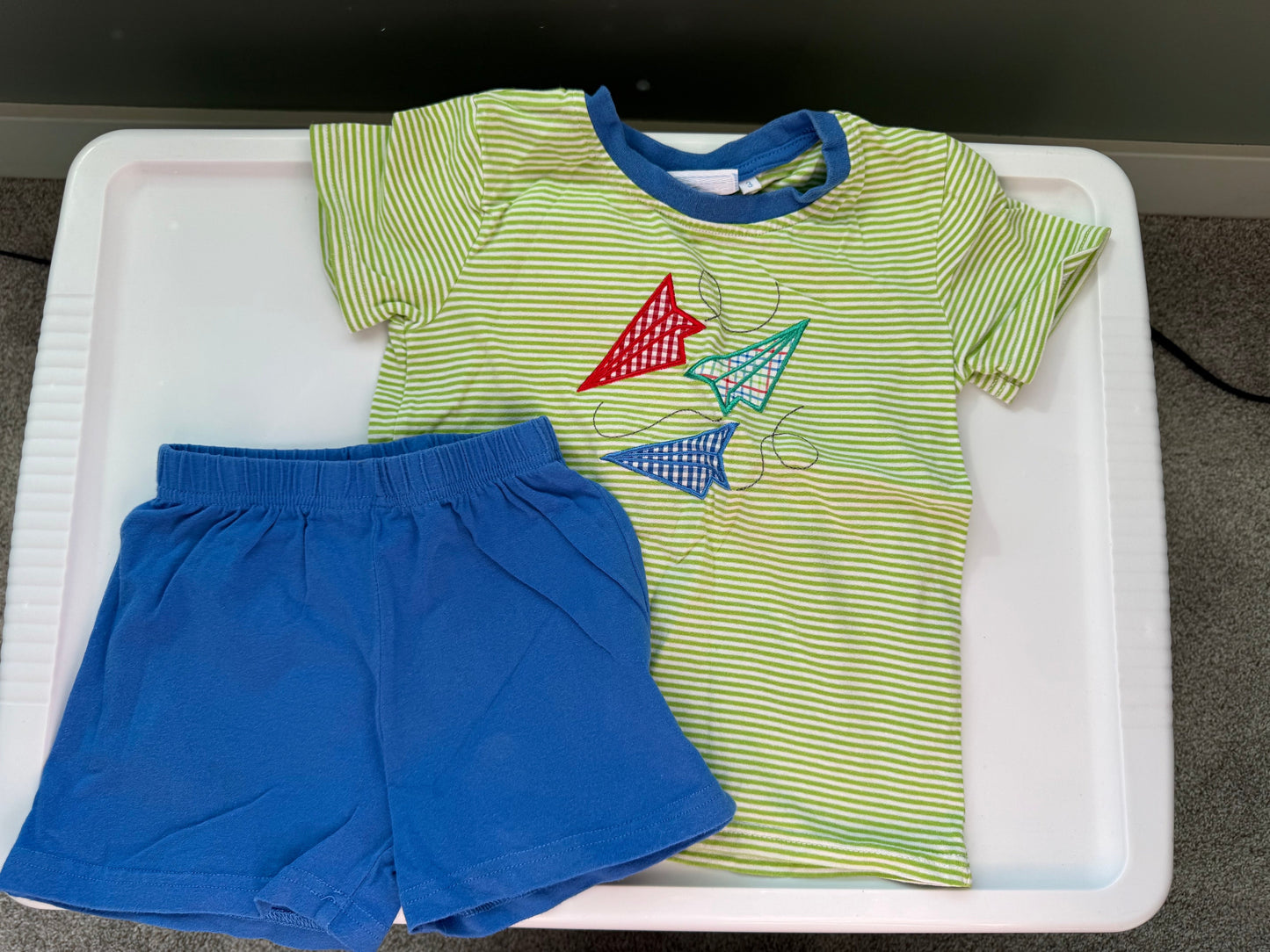 Seller #62 Boys Size 3 Plane Outfit