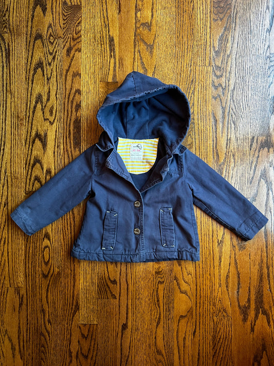 Seller #115 - REDUCED Old Navy Girls 3T Navy Blue Fleece Lined Jacket, GUC