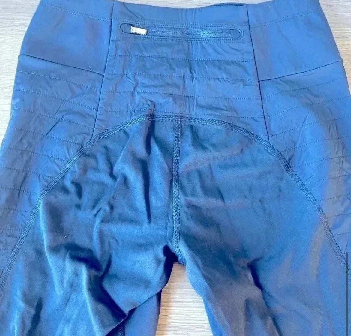 Seller#213 NWOT Women’s XS Athleta Navy Peak Hybrid Fleece Tight