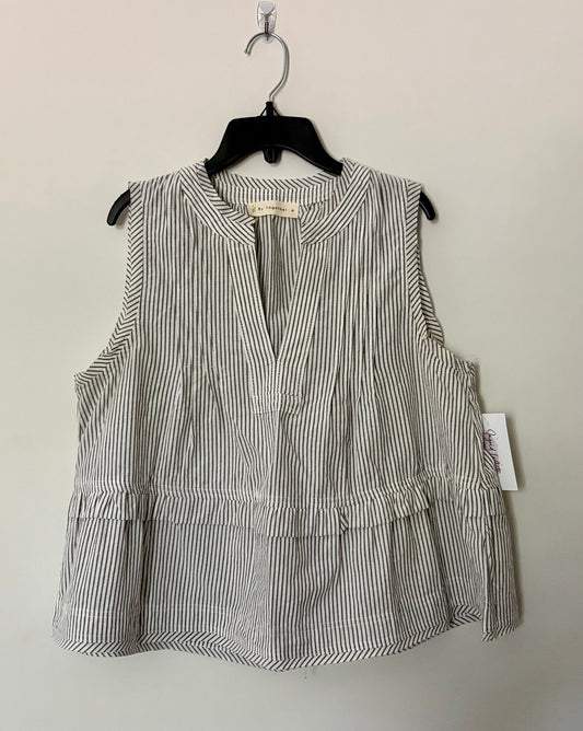 #28 Women’s NEW Pinstripe Sleeveless Top - Size M