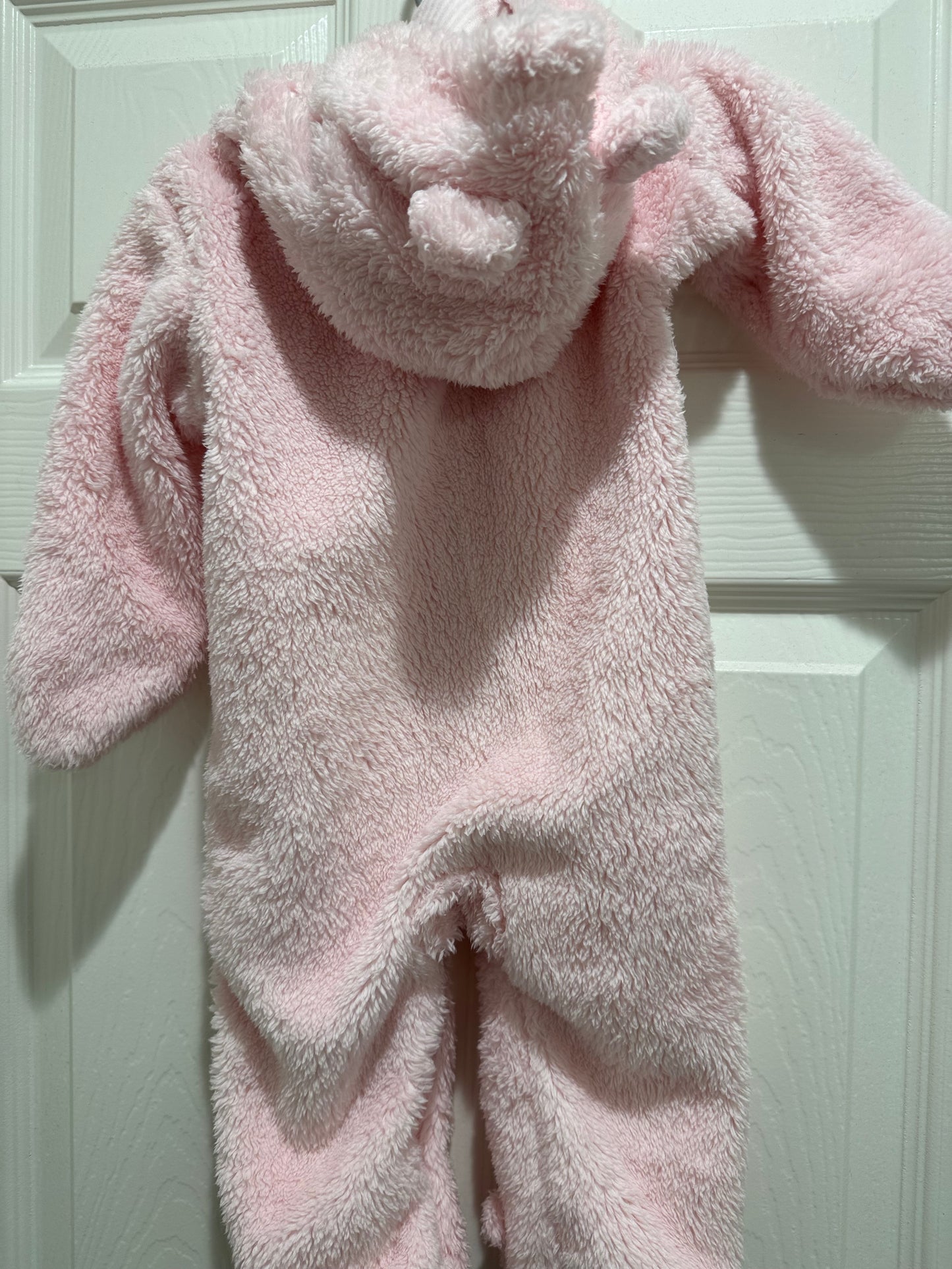 #53 baby girl sleeping sack and hoodie jumpsuit 6-9M