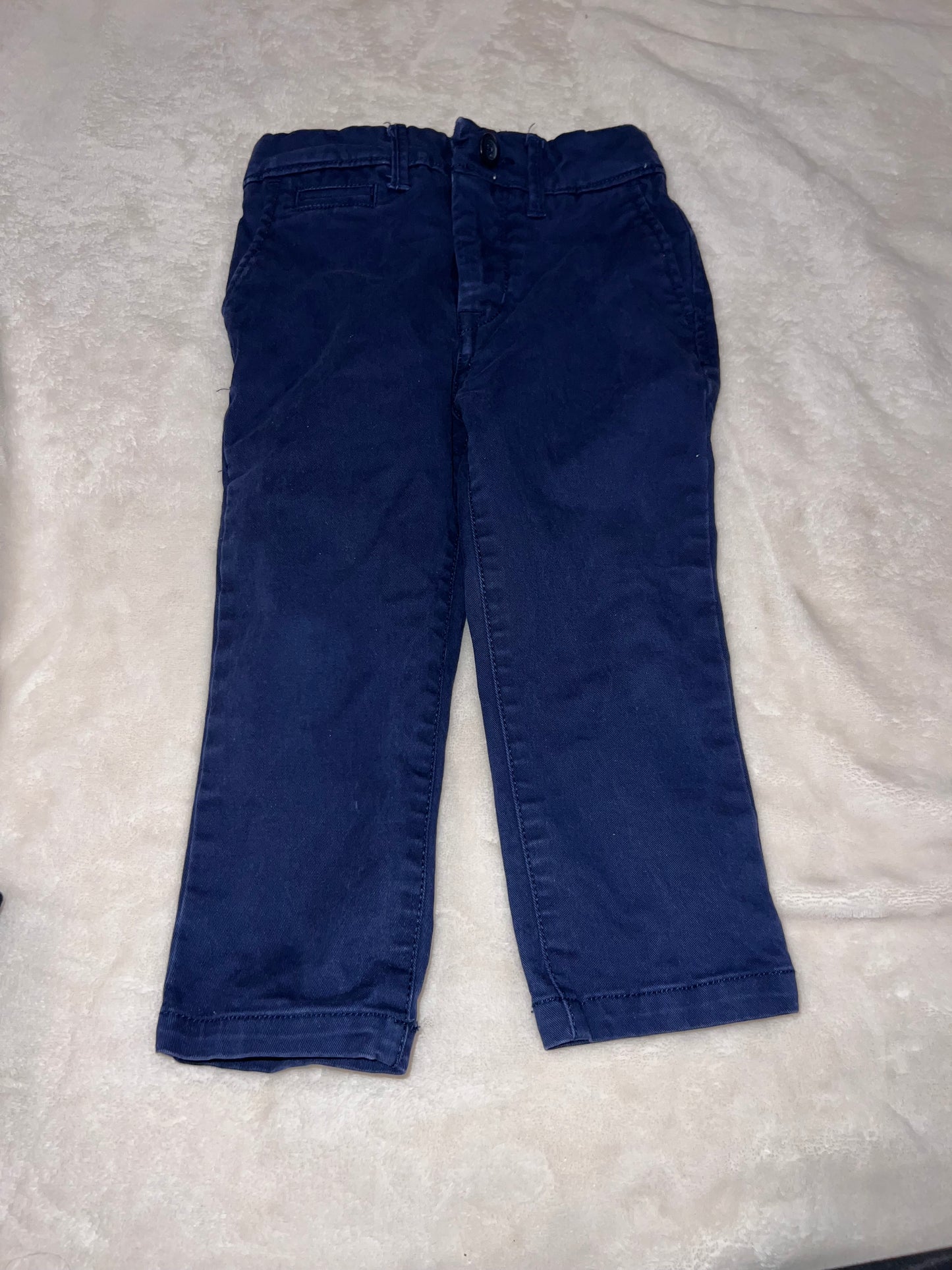 2T Gap dressier Chino pants, navy