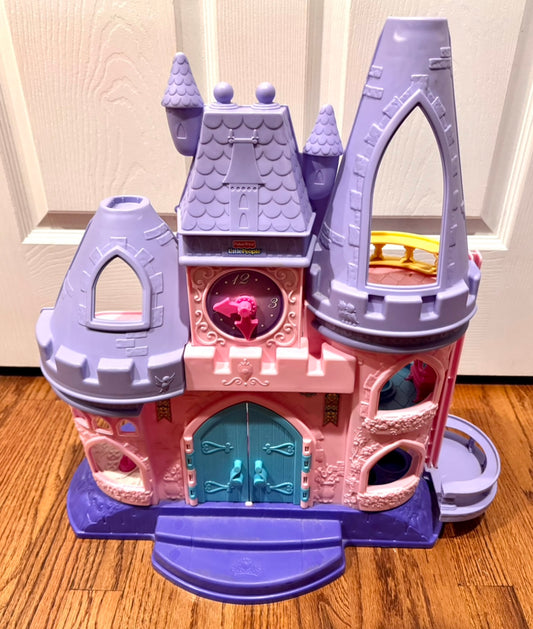 Little People Disney Princess Castle Dollhouse Palace Fisher-Price VGUC