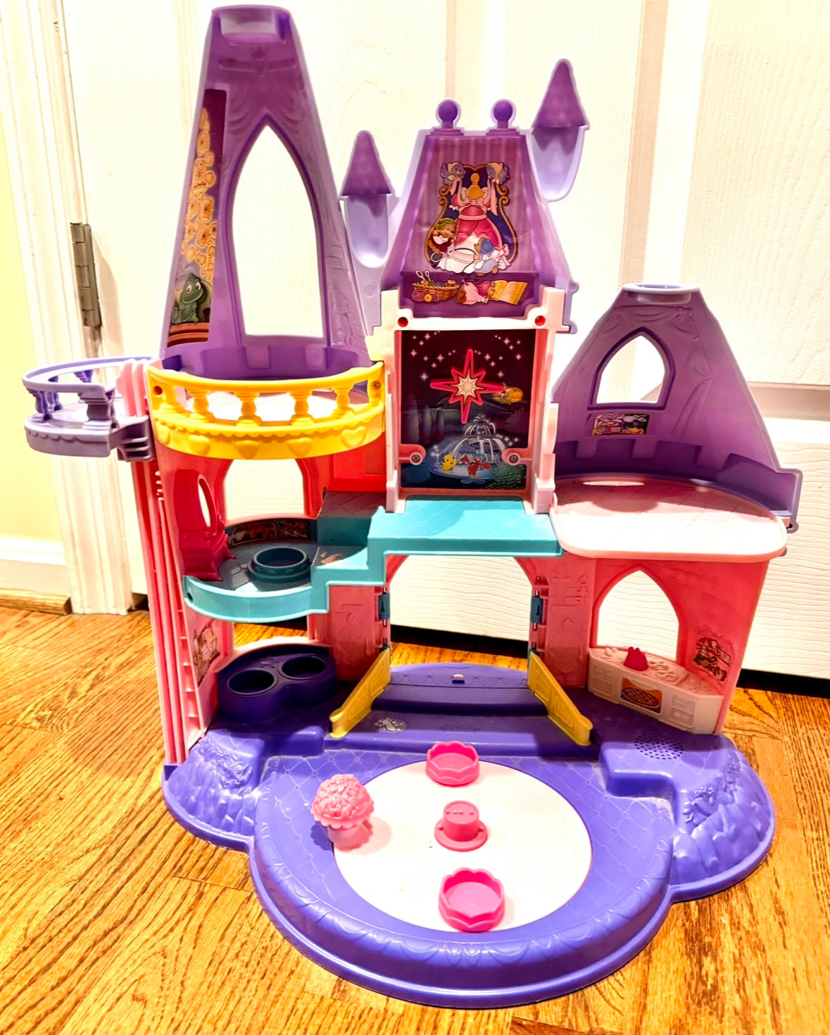 Little People Disney Princess Castle Dollhouse Palace Fisher-Price VGUC