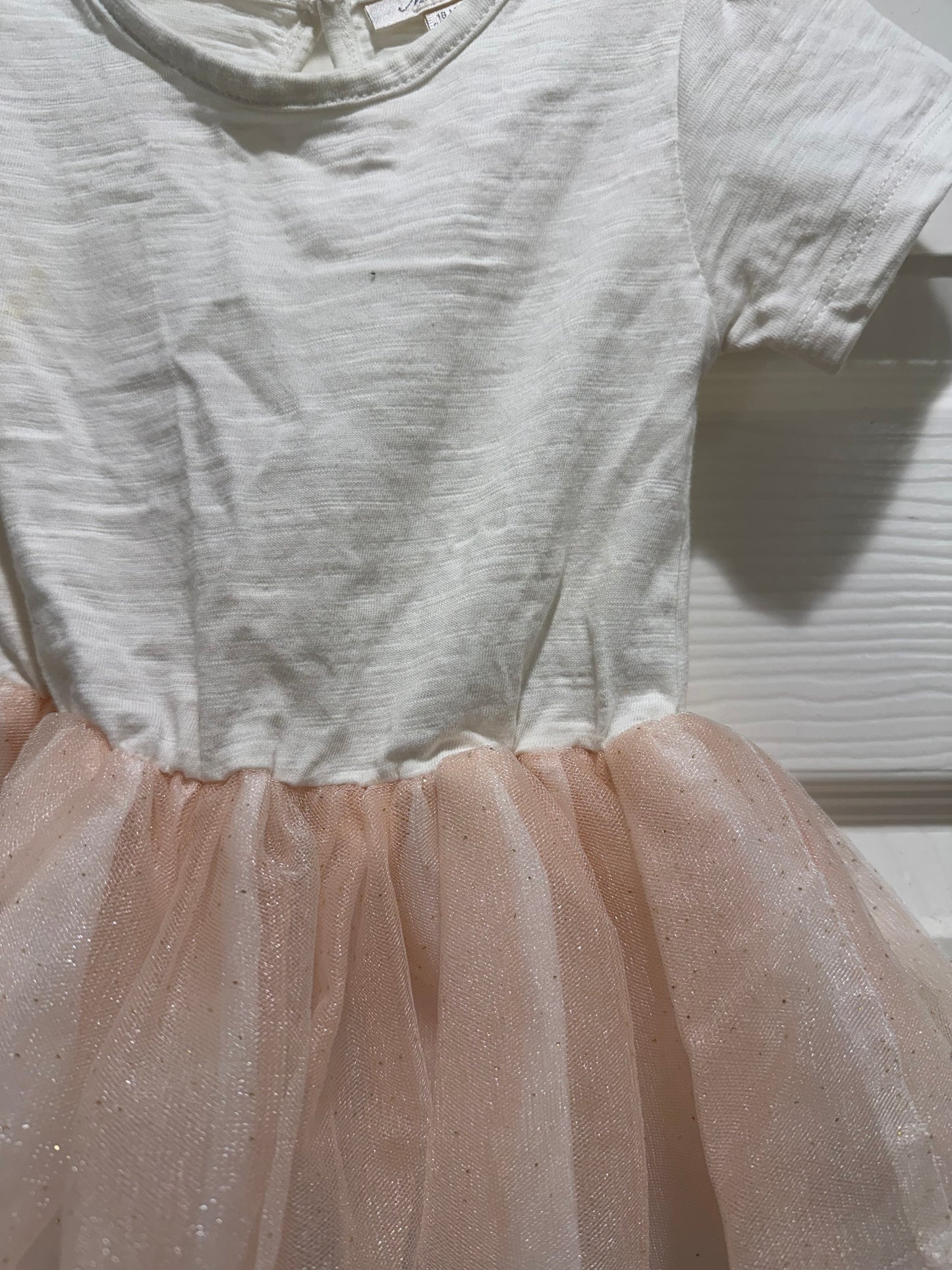 #53 baby girl tutu dress size 18m