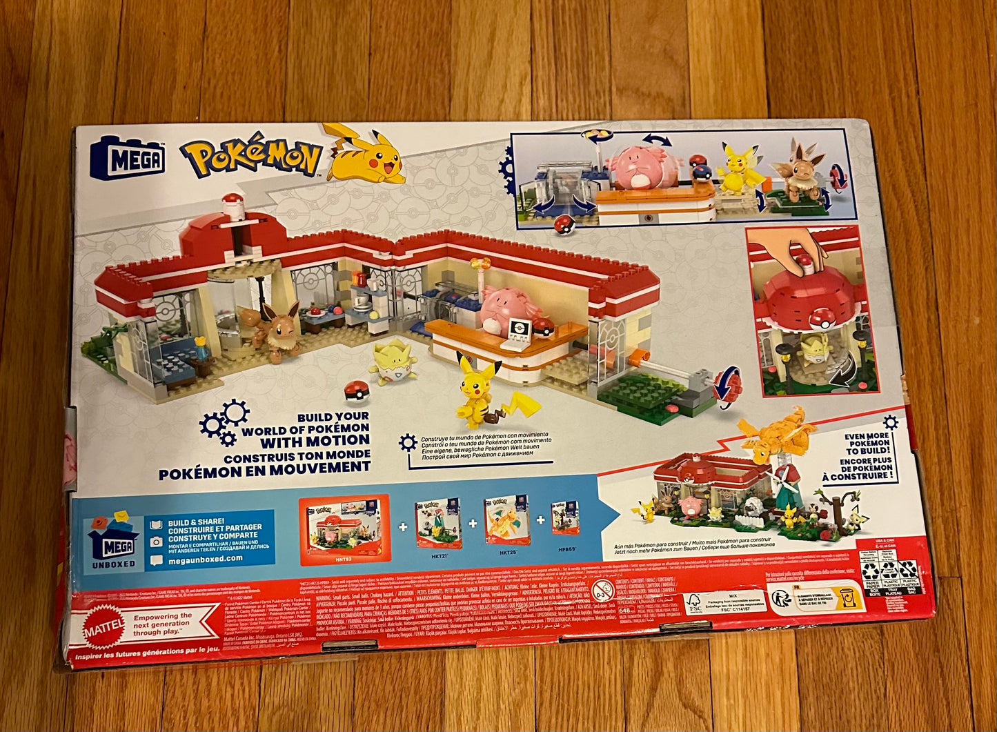 Seller 42, MEGA Pokemon legos, NIB